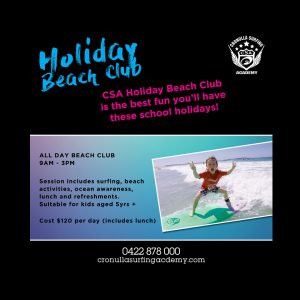 All day beach club surfing holidays